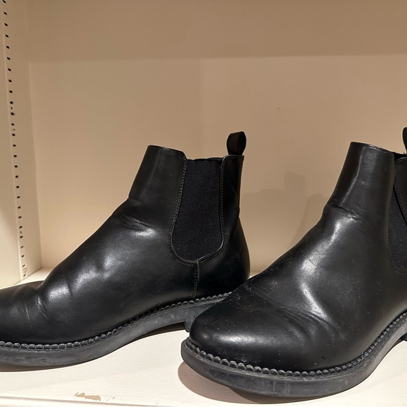 ASOS ABSOLUTE LEATHER CHELSEA BOOTS-wide - Picture 2 of 9
